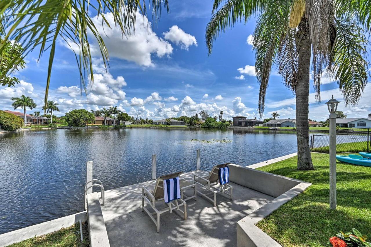 Pet-Friendly Escape With Dock And Kayaks In Cape Coral 빌라 외부 사진