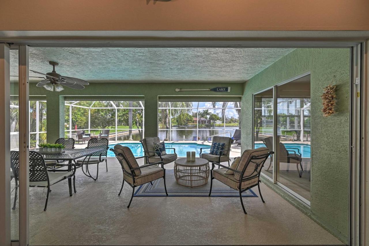 Pet-Friendly Escape With Dock And Kayaks In Cape Coral 빌라 외부 사진